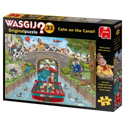 wasgij reverse puzzles. puzzle box of the wasgij puzzle from amazon or official wasgij brand site