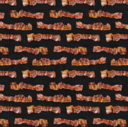 bacon scented gift wrap, bacon wrapping paper from Amazon.