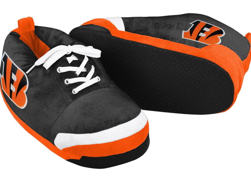 Bengals Comfy NFL Slippers Officially licensed. Oversized sneakers.